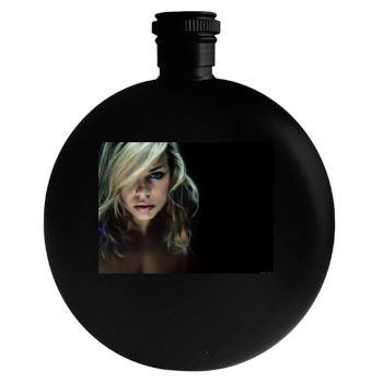 Billie Piper Round Flask