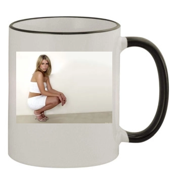 Billie Piper 11oz Colored Rim & Handle Mug