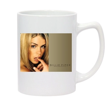 Billie Piper 14oz White Statesman Mug