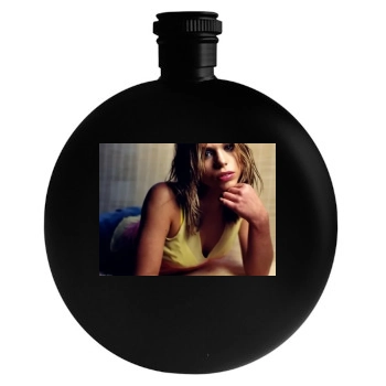 Billie Piper Round Flask