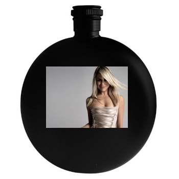 Billie Piper Round Flask