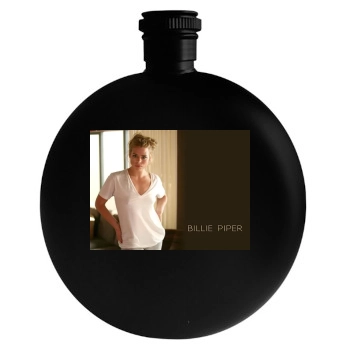 Billie Piper Round Flask