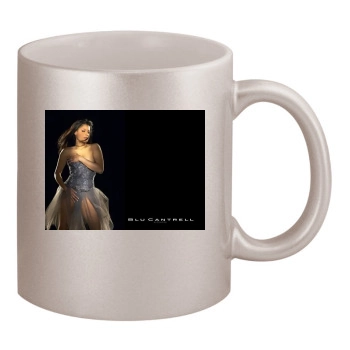 Blu Cantrell 11oz Metallic Silver Mug