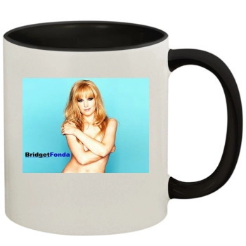 Bridget Fonda 11oz Colored Inner & Handle Mug