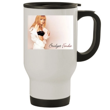 Bridget Fonda Stainless Steel Travel Mug