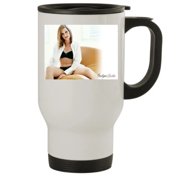 Bridget Fonda Stainless Steel Travel Mug