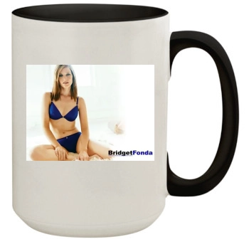 Bridget Fonda 15oz Colored Inner & Handle Mug