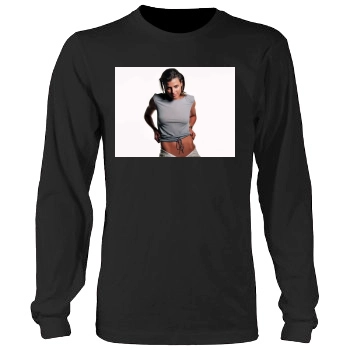 Bridget Moynahan Men's Heavy Long Sleeve TShirt