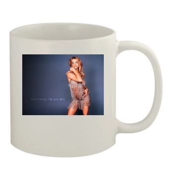 Britney Spears 11oz White Mug