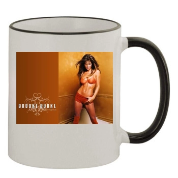 Brooke Burke 11oz Colored Rim & Handle Mug