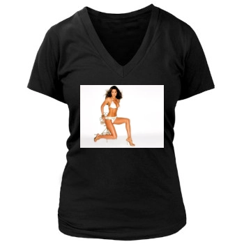 Brooke Burke Women's Deep V-Neck TShirt