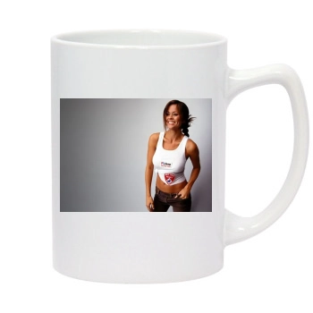 Brooke Burke 14oz White Statesman Mug