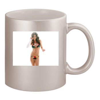 Brooke Burke 11oz Metallic Silver Mug