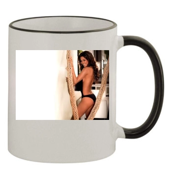 Brooke Burke 11oz Colored Rim & Handle Mug