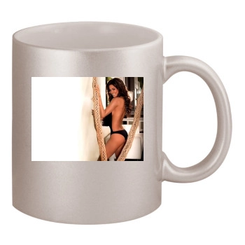 Brooke Burke 11oz Metallic Silver Mug