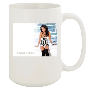 Brooke Burke 15oz White Mug