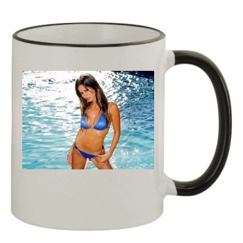 Brooke Burke 11oz Colored Rim & Handle Mug