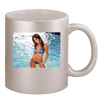 Brooke Burke 11oz Metallic Silver Mug