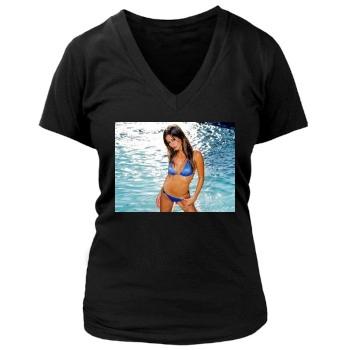 Brooke Burke Women's Deep V-Neck TShirt