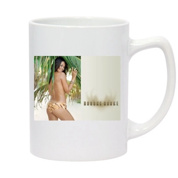 Brooke Burke 14oz White Statesman Mug