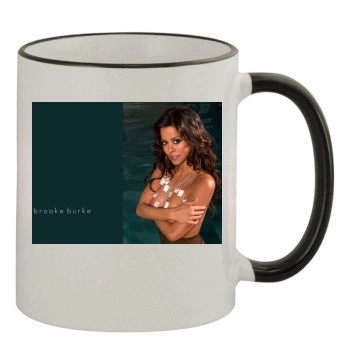 Brooke Burke 11oz Colored Rim & Handle Mug