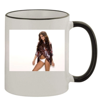 Brooke Burke 11oz Colored Rim & Handle Mug