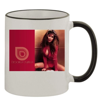 Brooke Burke 11oz Colored Rim & Handle Mug