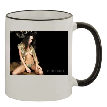 Brooke Burke 11oz Colored Rim & Handle Mug