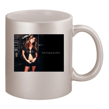 Brooke Burke 11oz Metallic Silver Mug