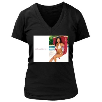 Brooke Burke Women's Deep V-Neck TShirt