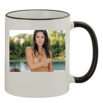 Brooke Burke 11oz Colored Rim & Handle Mug