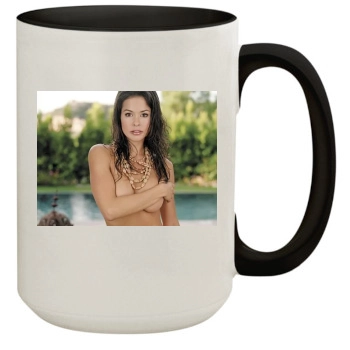 Brooke Burke 15oz Colored Inner & Handle Mug