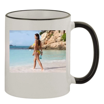 Brooke Burke 11oz Colored Rim & Handle Mug