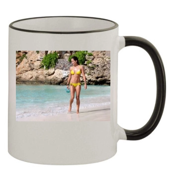 Brooke Burke 11oz Colored Rim & Handle Mug