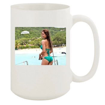 Brooke Burke 15oz White Mug