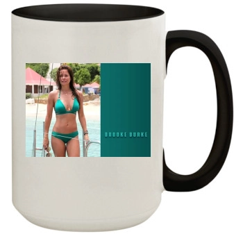 Brooke Burke 15oz Colored Inner & Handle Mug