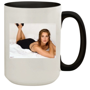 Brooke Shields 15oz Colored Inner & Handle Mug