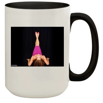 Brooke Shields 15oz Colored Inner & Handle Mug