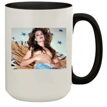 Brooke Shields 15oz Colored Inner & Handle Mug