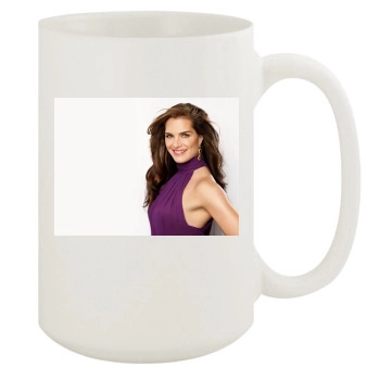 Brooke Shields 15oz White Mug