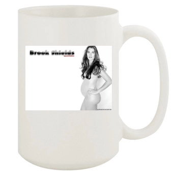 Brooke Shields 15oz White Mug