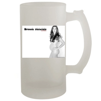 Brooke Shields 16oz Frosted Beer Stein