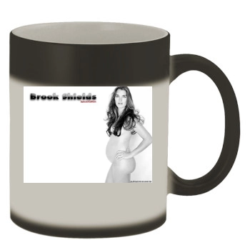 Brooke Shields Color Changing Mug