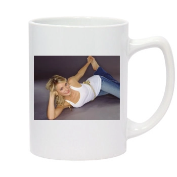 Cameron Diaz 14oz White Statesman Mug