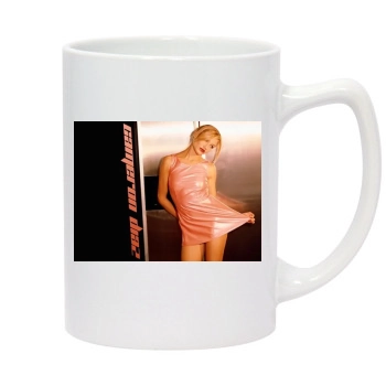 Cameron Diaz 14oz White Statesman Mug