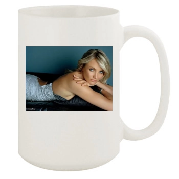 Cameron Diaz 15oz White Mug