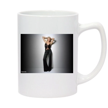 Cameron Diaz 14oz White Statesman Mug