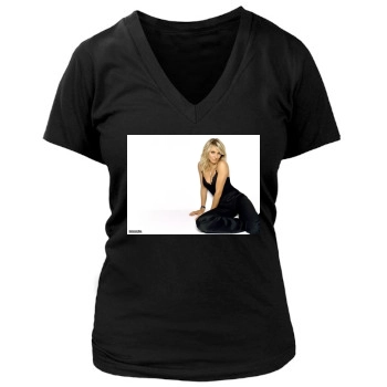 Cameron Diaz Women's Deep V-Neck TShirt