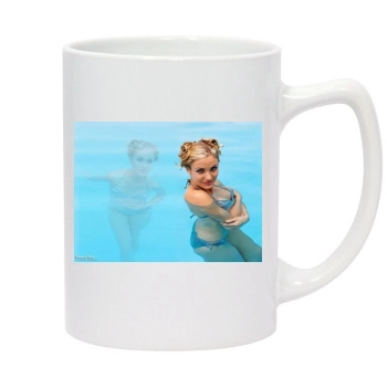 Cameron Diaz 14oz White Statesman Mug