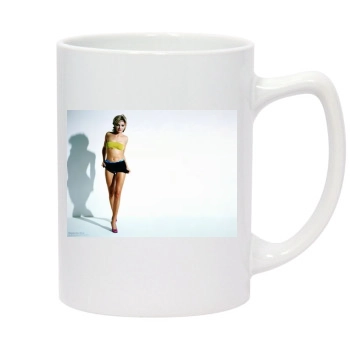 Cameron Diaz 14oz White Statesman Mug